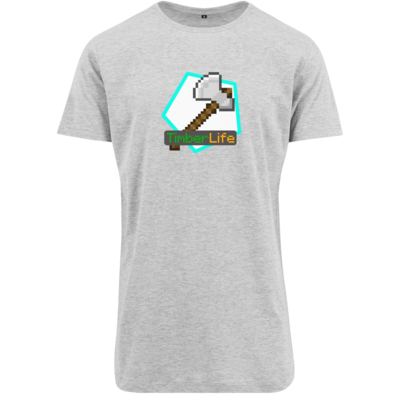 Motiv: Shaped Long Tee - Logo - bestimme auf Wunsch Details wie Produkt, Grösse, Farbe und Position selbst ! Motiv: Shaped Long Tee - Logo