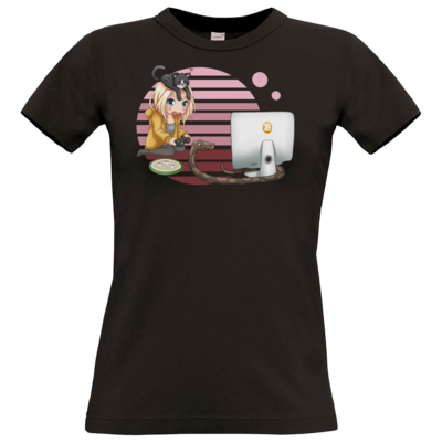 Motiv: T-Shirt Damen Premium FAIR WEAR - JustBecci Family - bestimme auf Wunsch Details wie Produkt, Grösse, Farbe und Position selbst ! Motiv: T-Shirt Damen Premium FAIR WEAR - JustBecci Family