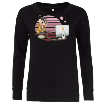 Motiv: Girlie Crew Sweatshirt - JustBecci Family - bestimme auf Wunsch Details wie Produkt, Grösse, Farbe und Position selbst ! Motiv: Girlie Crew Sweatshirt - JustBecci Family