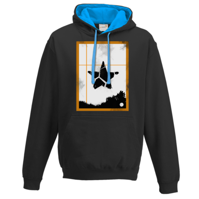 Motiv: Two-Tone Hoodie - Stern - bestimme auf Wunsch Details wie Produkt, Grösse, Farbe und Position selbst ! Motiv: Two-Tone Hoodie - Stern