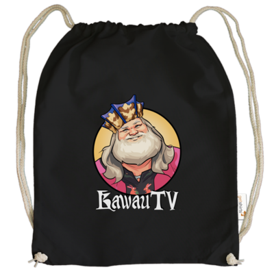 Motiv: Cotton Gymsac - KawauTV Arnulf - bestimme auf Wunsch Details wie Produkt, Grösse, Farbe und Position selbst ! Motiv: Cotton Gymsac - KawauTV Arnulf