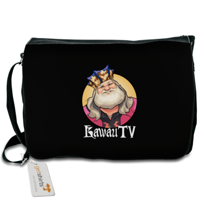 Motiv: Schultertasche - KawauTV Arnulf - bestimme auf Wunsch Details wie Produkt, Grösse, Farbe und Position selbst ! Motiv: Schultertasche - KawauTV Arnulf