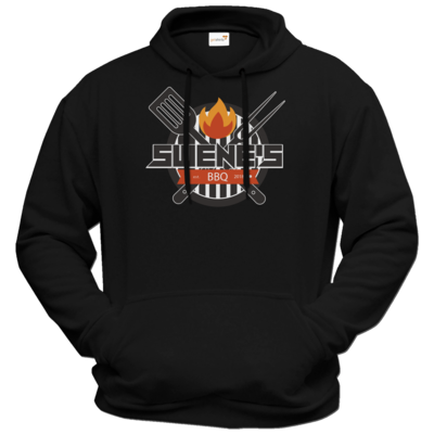Motiv: Hoodie Premium FAIR WEAR - Swene´s BBQ - bestimme auf Wunsch Details wie Produkt, Grösse, Farbe und Position selbst ! Motiv: Hoodie Premium FAIR WEAR - Swene´s BBQ