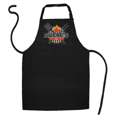 Motiv: Schürze - Swene´s BBQ - bestimme auf Wunsch Details wie Produkt, Grösse, Farbe und Position selbst ! Motiv: Schürze - Swene´s BBQ