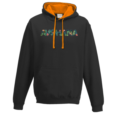 Motiv: Two-Tone Hoodie - Tropical - bestimme auf Wunsch Details wie Produkt, Grösse, Farbe und Position selbst ! Motiv: Two-Tone Hoodie - Tropical