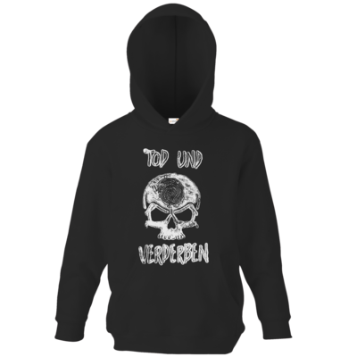 Motiv: Kids Hooded Sweat - Silvestertour - Monochrom - bestimme auf Wunsch Details wie Produkt, Grösse, Farbe und Position selbst ! Motiv: Kids Hooded Sweat - Silvestertour - Monochrom