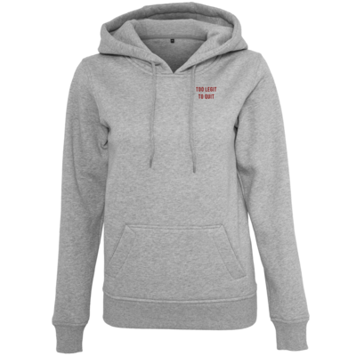 Motiv: Womens Heavy Hoody - Legit - bestimme auf Wunsch Details wie Produkt, Grösse, Farbe und Position selbst ! Motiv: Womens Heavy Hoody - Legit