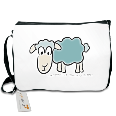 Motiv: Schultertasche - ZOS Original Schaf - bestimme auf Wunsch Details wie Produkt, Grösse, Farbe und Position selbst ! Motiv: Schultertasche - ZOS Original Schaf