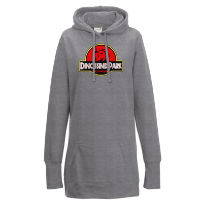 Motiv: Lady Longline Hoodie - dinossindpark - bestimme auf Wunsch Details wie Produkt, Grösse, Farbe und Position selbst ! Motiv: Lady Longline Hoodie - dinossindpark