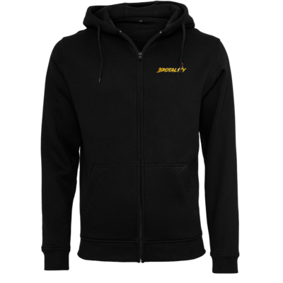 Motiv: Heavy Zip-Hoodie - Brotal1ty Gold - bestimme auf Wunsch Details wie Produkt, Grösse, Farbe und Position selbst ! Motiv: Heavy Zip-Hoodie - Brotal1ty Gold
