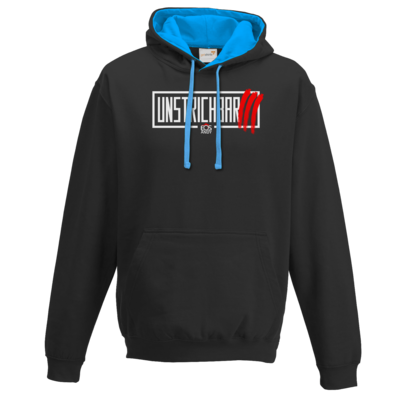 Motiv: Two-Tone Hoodie - unstrichbar - bestimme auf Wunsch Details wie Produkt, Grösse, Farbe und Position selbst ! Motiv: Two-Tone Hoodie - unstrichbar
