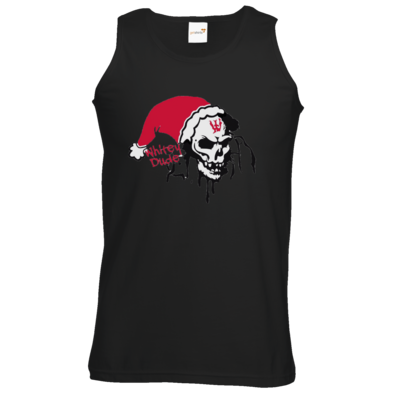 Motiv: Athletic Vest - Santa - bestimme auf Wunsch Details wie Produkt, Grösse, Farbe und Position selbst ! Motiv: Athletic Vest - Santa