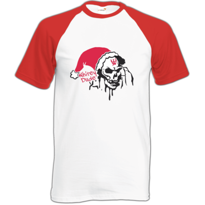 Motiv: Baseball-T FAIR WEAR - Santa - bestimme auf Wunsch Details wie Produkt, Grösse, Farbe und Position selbst ! Motiv: Baseball-T FAIR WEAR - Santa