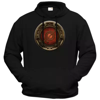 Motiv: Hoodie Premium FAIR WEAR - Götter Siegel - Rondra - bestimme auf Wunsch Details wie Produkt, Grösse, Farbe und Position selbst ! Motiv: Hoodie Premium FAIR WEAR - Götter Siegel - Rondra
