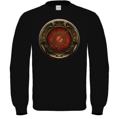 Motiv: Sweatshirt FAIR WEAR - Götter Siegel - Rondra - bestimme auf Wunsch Details wie Produkt, Grösse, Farbe und Position selbst ! Motiv: Sweatshirt FAIR WEAR - Götter Siegel - Rondra
