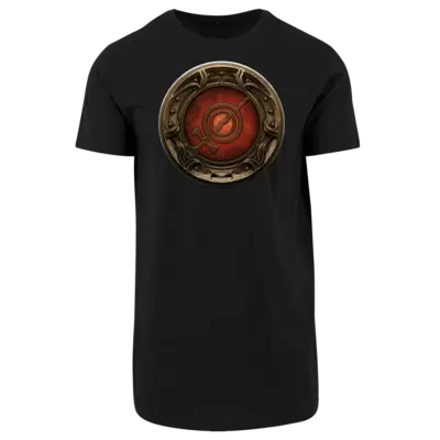 Motiv: Shaped Long Tee - Götter Siegel - Rondra - bestimme auf Wunsch Details wie Produkt, Grösse, Farbe und Position selbst ! Motiv: Shaped Long Tee - Götter Siegel - Rondra