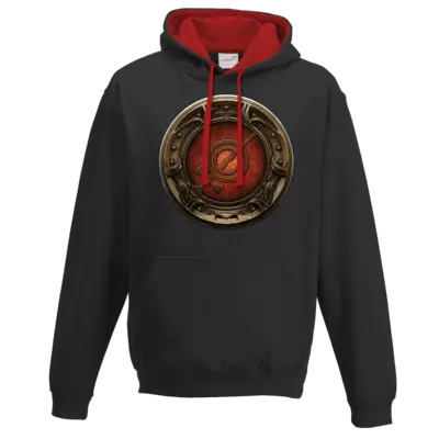 Motiv: Two-Tone Hoodie - Götter Siegel - Rondra - bestimme auf Wunsch Details wie Produkt, Grösse, Farbe und Position selbst ! Motiv: Two-Tone Hoodie - Götter Siegel - Rondra
