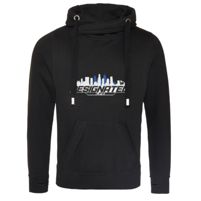 Motiv: Cross Neck Hoodie - designated - bestimme auf Wunsch Details wie Produkt, Grösse, Farbe und Position selbst ! Motiv: Cross Neck Hoodie - designated
