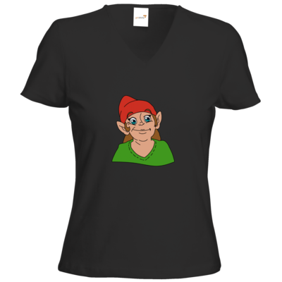 Motiv: T-Shirts Damen V-Neck FAIR WEAR - Ada - bestimme auf Wunsch Details wie Produkt, Grösse, Farbe und Position selbst ! Motiv: T-Shirts Damen V-Neck FAIR WEAR - Ada