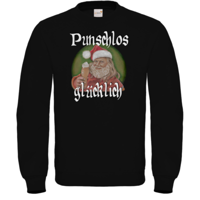 Motiv: Sweatshirt FAIR WEAR - Punschlos glücklich - bestimme auf Wunsch Details wie Produkt, Grösse, Farbe und Position selbst ! Motiv: Sweatshirt FAIR WEAR - Punschlos glücklich