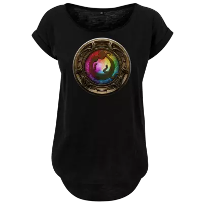 Motiv: Ladies Long Slub Tee - Götter Siegel - Tsa - bestimme auf Wunsch Details wie Produkt, Grösse, Farbe und Position selbst ! Motiv: Ladies Long Slub Tee - Götter Siegel - Tsa