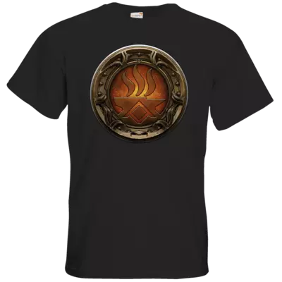 Motiv: T-Shirt Premium FAIR WEAR - Götter Siegel - Angrosch - bestimme auf Wunsch Details wie Produkt, Grösse, Farbe und Position selbst ! Motiv: T-Shirt Premium FAIR WEAR - Götter Siegel - Angrosch