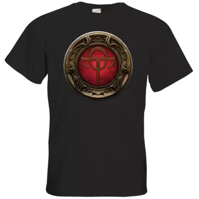 Motiv: T-Shirt Premium FAIR WEAR - Götter Siegel - Rahja - bestimme auf Wunsch Details wie Produkt, Grösse, Farbe und Position selbst ! Motiv: T-Shirt Premium FAIR WEAR - Götter Siegel - Rahja