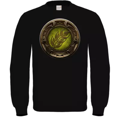 Motiv: Sweatshirt FAIR WEAR - Götter Siegel - Peraine - bestimme auf Wunsch Details wie Produkt, Grösse, Farbe und Position selbst ! Motiv: Sweatshirt FAIR WEAR - Götter Siegel - Peraine