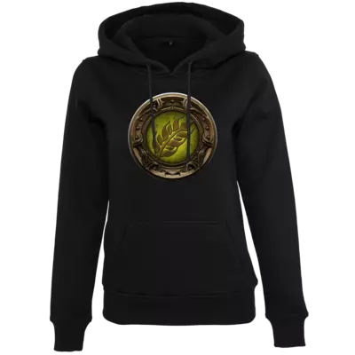 Motiv: Womens Heavy Hoody - Götter Siegel - Peraine - bestimme auf Wunsch Details wie Produkt, Grösse, Farbe und Position selbst ! Motiv: Womens Heavy Hoody - Götter Siegel - Peraine