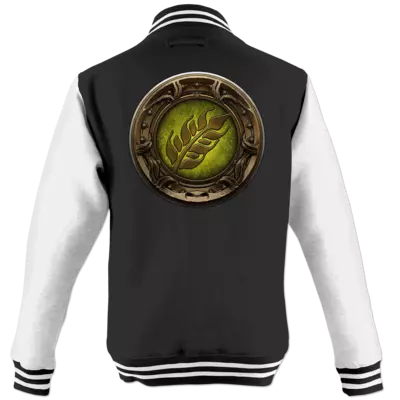 Motiv: College Jacke - Götter Siegel - Peraine - bestimme auf Wunsch Details wie Produkt, Grösse, Farbe und Position selbst ! Motiv: College Jacke - Götter Siegel - Peraine