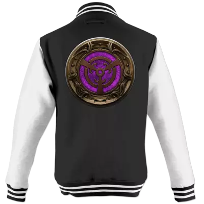 Motiv: College Jacke - Götter Siegel - Namenloser - bestimme auf Wunsch Details wie Produkt, Grösse, Farbe und Position selbst ! Motiv: College Jacke - Götter Siegel - Namenloser