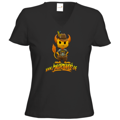 Motiv: T-Shirts Damen V-Neck FAIR WEAR - Bayern-Lino - bestimme auf Wunsch Details wie Produkt, Grösse, Farbe und Position selbst ! Motiv: T-Shirts Damen V-Neck FAIR WEAR - Bayern-Lino