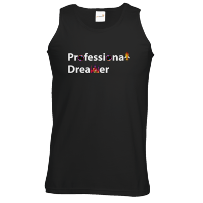 Motiv: Athletic Vest - Professional Dreamer - bestimme auf Wunsch Details wie Produkt, Grösse, Farbe und Position selbst ! Motiv: Athletic Vest - Professional Dreamer