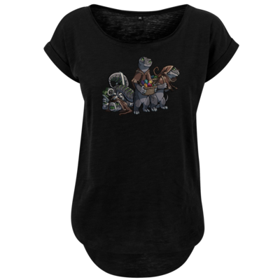 Motiv: Ladies Long Slub Tee - Ulisses - Lagerkobolde - bestimme auf Wunsch Details wie Produkt, Grösse, Farbe und Position selbst ! Motiv: Ladies Long Slub Tee - Ulisses - Lagerkobolde
