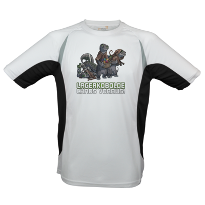 Motiv: Laufshirt Running T - Ulisses - Lagerkobolde Chaos voraus! - bestimme auf Wunsch Details wie Produkt, Grösse, Farbe und Position selbst ! Motiv: Laufshirt Running T - Ulisses - Lagerkobolde Chaos voraus!
