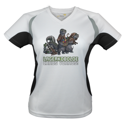 Motiv: Laufshirt Lady Running T - Ulisses - Lagerkobolde Chaos voraus! - bestimme auf Wunsch Details wie Produkt, Grösse, Farbe und Position selbst ! Motiv: Laufshirt Lady Running T - Ulisses - Lagerkobolde Chaos voraus!