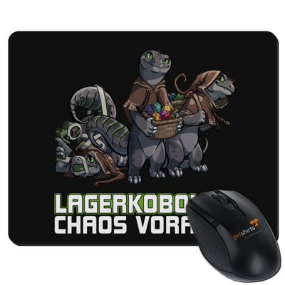 Motiv: Mousepad Textil - Ulisses - Lagerkobolde Chaos voraus! - bestimme auf Wunsch Details wie Produkt, Grösse, Farbe und Position selbst ! Motiv: Mousepad Textil - Ulisses - Lagerkobolde Chaos voraus!