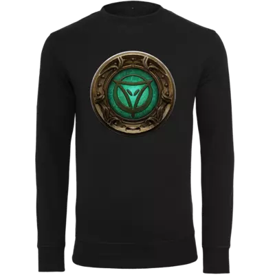 Motiv: Light Crew Sweatshirt - Götter Siegel - Phex - bestimme auf Wunsch Details wie Produkt, Grösse, Farbe und Position selbst ! Motiv: Light Crew Sweatshirt - Götter Siegel - Phex