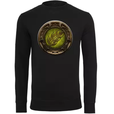 Motiv: Light Crew Sweatshirt - Götter Siegel - Peraine - bestimme auf Wunsch Details wie Produkt, Grösse, Farbe und Position selbst ! Motiv: Light Crew Sweatshirt - Götter Siegel - Peraine
