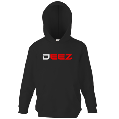 Motiv: Kids Hooded Sweat - DeeZ Red - bestimme auf Wunsch Details wie Produkt, Grösse, Farbe und Position selbst ! Motiv: Kids Hooded Sweat - DeeZ Red