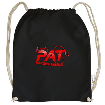 Motiv: Cotton Gymsac - PatBCR - bestimme auf Wunsch Details wie Produkt, Grösse, Farbe und Position selbst ! Motiv: Cotton Gymsac - PatBCR