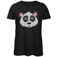 Motiv: Organic Lady T-Shirt - Panda - bestimme auf Wunsch Details wie Produkt, Grösse, Farbe und Position selbst ! Motiv: Organic Lady T-Shirt - Panda