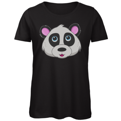 Motiv: Organic Lady T-Shirt - Panda - bestimme auf Wunsch Details wie Produkt, Grösse, Farbe und Position selbst ! Motiv: Organic Lady T-Shirt - Panda