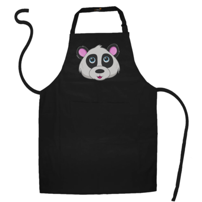 Motiv: Schürze - Panda - bestimme auf Wunsch Details wie Produkt, Grösse, Farbe und Position selbst ! Motiv: Schürze - Panda