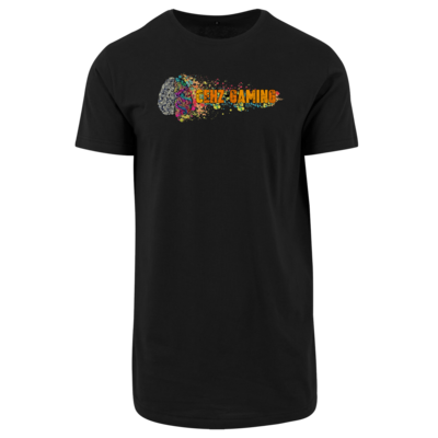 Motiv: Shaped Long Tee - CEHZ-Gaming Logo - bestimme auf Wunsch Details wie Produkt, Grösse, Farbe und Position selbst ! Motiv: Shaped Long Tee - CEHZ-Gaming Logo