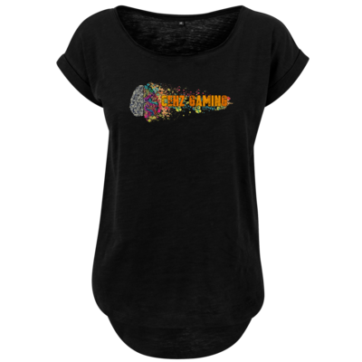 Motiv: Ladies Long Slub Tee - CEHZ-Gaming Logo - bestimme auf Wunsch Details wie Produkt, Grösse, Farbe und Position selbst ! Motiv: Ladies Long Slub Tee - CEHZ-Gaming Logo