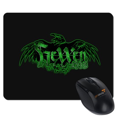 Motiv: Mousepad Textil - Logo - HeXXen - bestimme auf Wunsch Details wie Produkt, Grösse, Farbe und Position selbst ! Motiv: Mousepad Textil - Logo - HeXXen