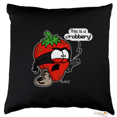 Motiv: Kissen Baumwolle - Strobbery - bestimme auf Wunsch Details wie Produkt, Grösse, Farbe und Position selbst ! Motiv: Kissen Baumwolle - Strobbery