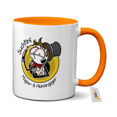 Motiv: Tasse farbig - Suchtini