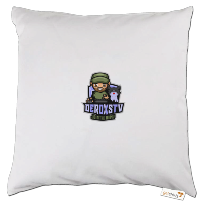 Motiv: Kissen - DeroxsTV Logo - bestimme auf Wunsch Details wie Produkt, Grösse, Farbe und Position selbst ! Motiv: Kissen - DeroxsTV Logo